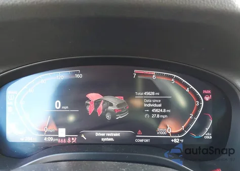 2022 BMW X3 Sdrive30I z USA, uszkodzony, nr VIN 5UX43DP09N9N42642